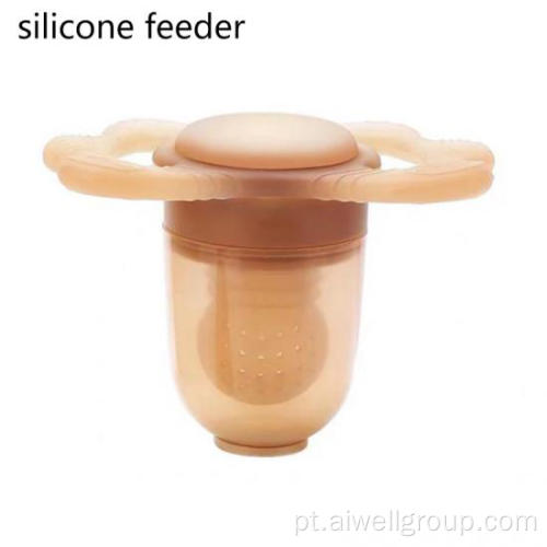 Alimentador de alimentos de silicone vegetal de frutas de frutas bebês